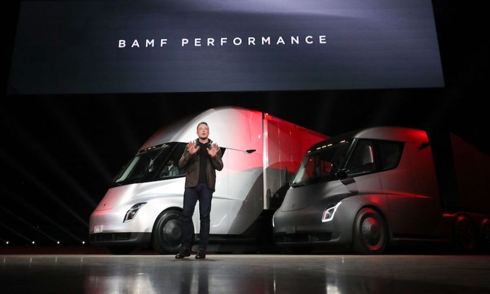 Camion Tesla